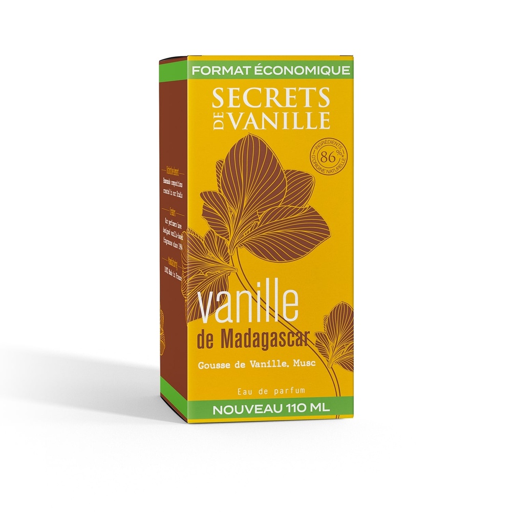 secret de vanille VANILLE DE MADAGASCAR EAU DE PARFUM