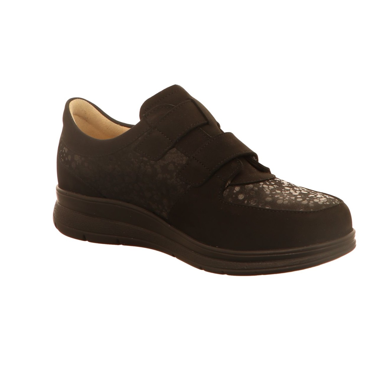 FINN COMFORT Freizeit Schnürer schwarz