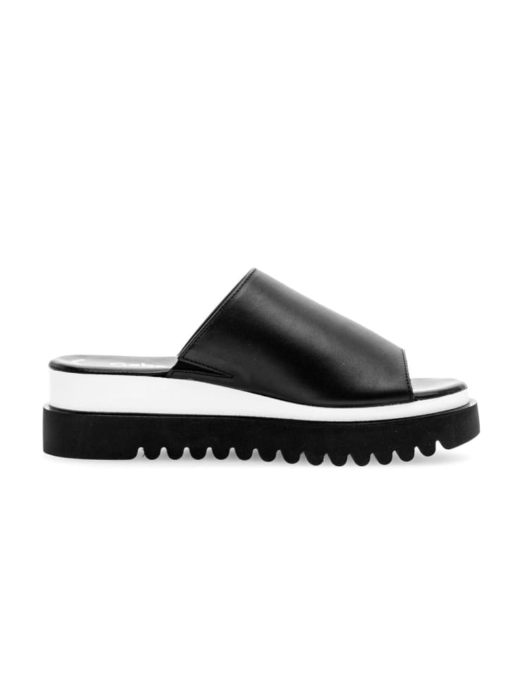 Gabor Fashion Pantoletten in schwarz günstig kaufen