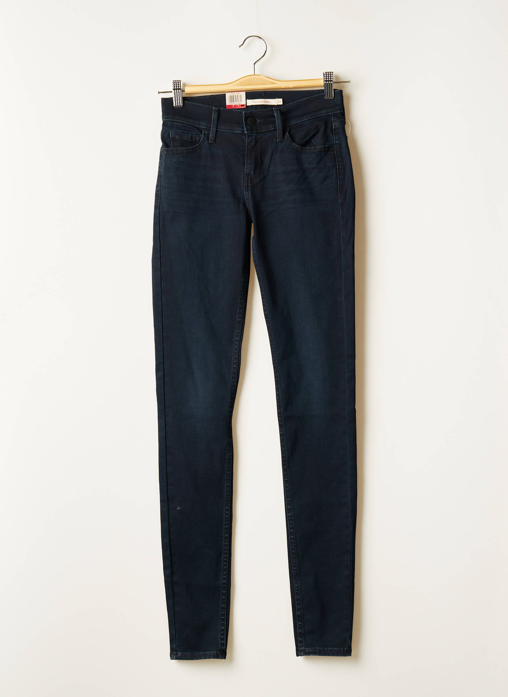 Levis Jeans Skinny Femme couleur bleu