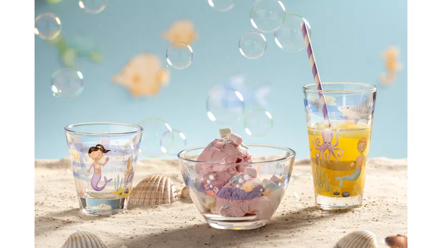 LEONARDO Kinder Trinkset Bambini Avventura 3-tlg. Meer
