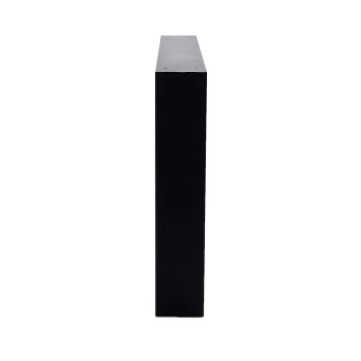 Foco Foco Two 800 Ultra Slim, Bioethanol-Kamin, extra schlank, Flammen von zwei Seiten sichtbar, Breite 60 cm, bis zu 7 Stunden Brenndauer, 3 kW