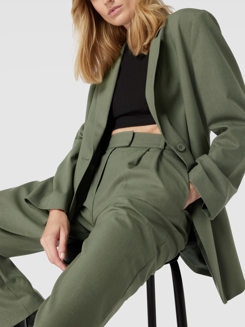 Longblazer mit Reverskragen - Ana Johnson X P&C in khaki