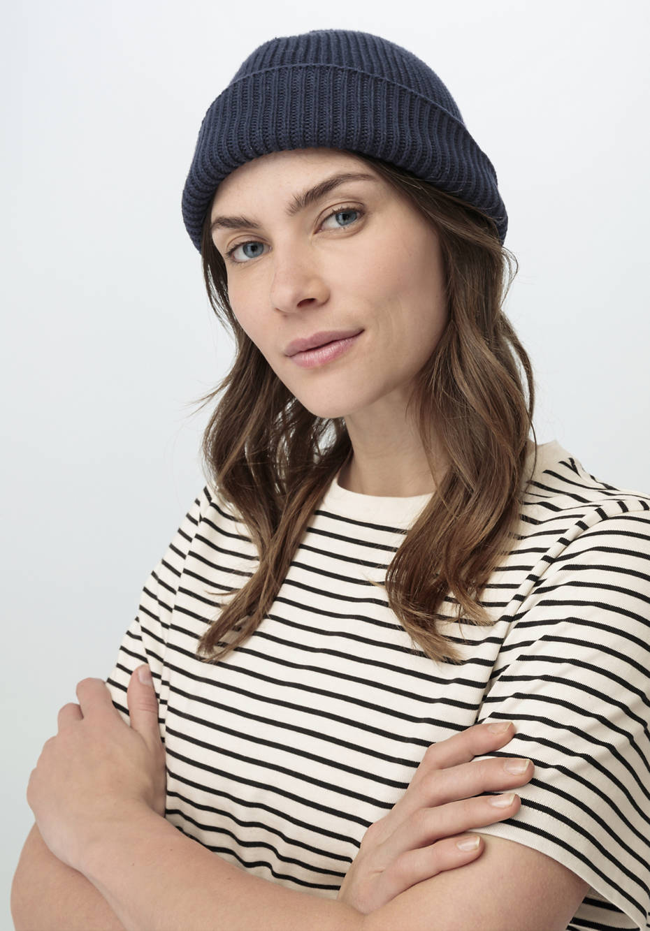 Unisex Strickmütze aus reiner Bio-Baumwolle