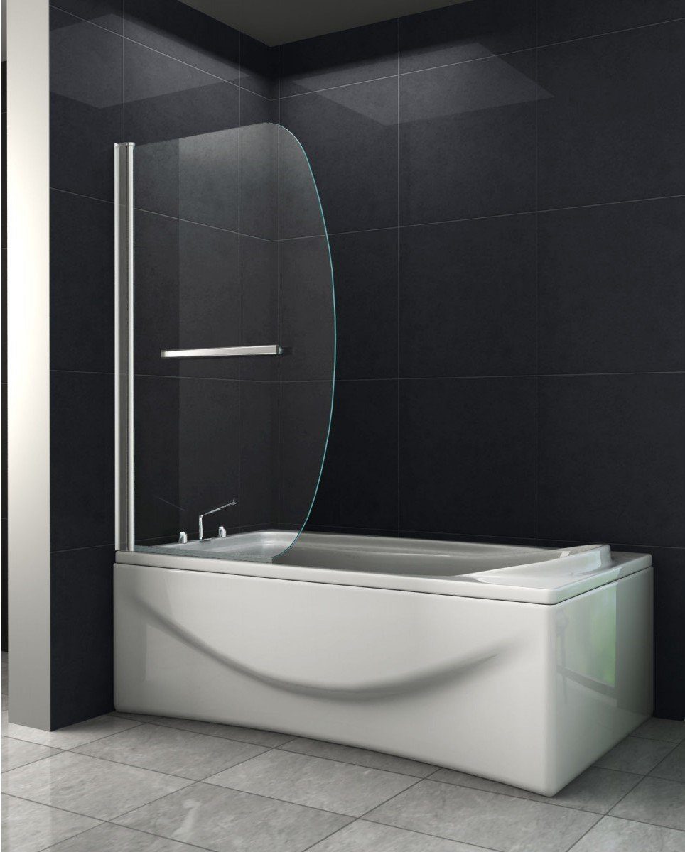 Home Systeme Badewannenaufsatz Duschwand Duschtrennwand Duschkabine Duschabtrennung Dusche Pendeltür