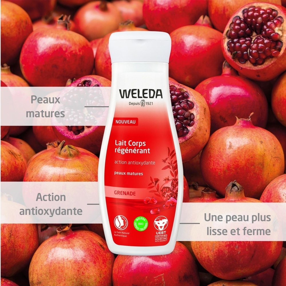 WELEDA Grenade Lait Corps régénérant - 200 ml Laits