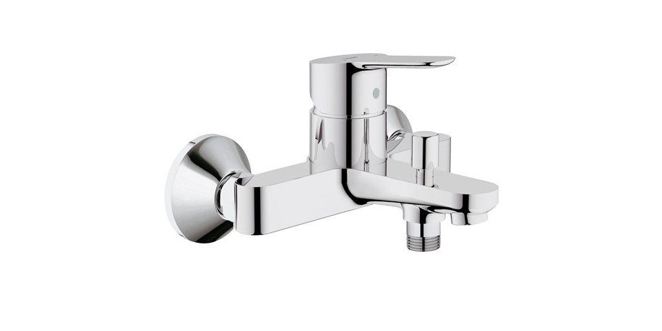 Grohe Badewanne Grohe Badewannenarmatur Edge verchromt