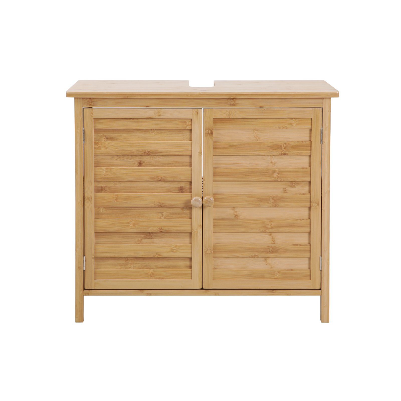 SVITA Waschbeckenunterschrank BAMBUS Breite 67 cm