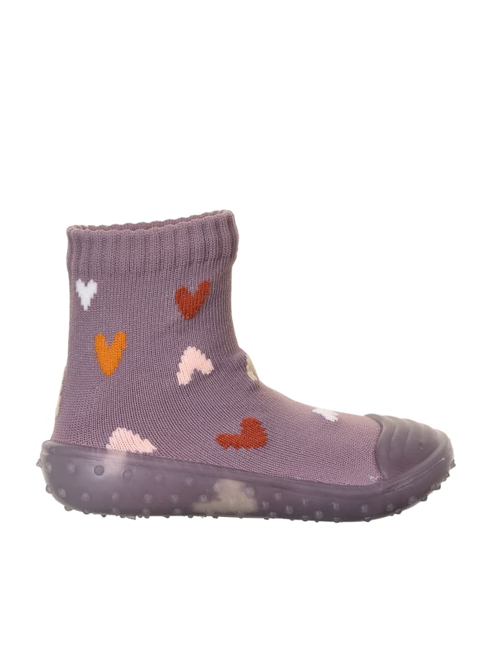 Sterntaler Adventure-Socks Herzen in lila günstig kaufen