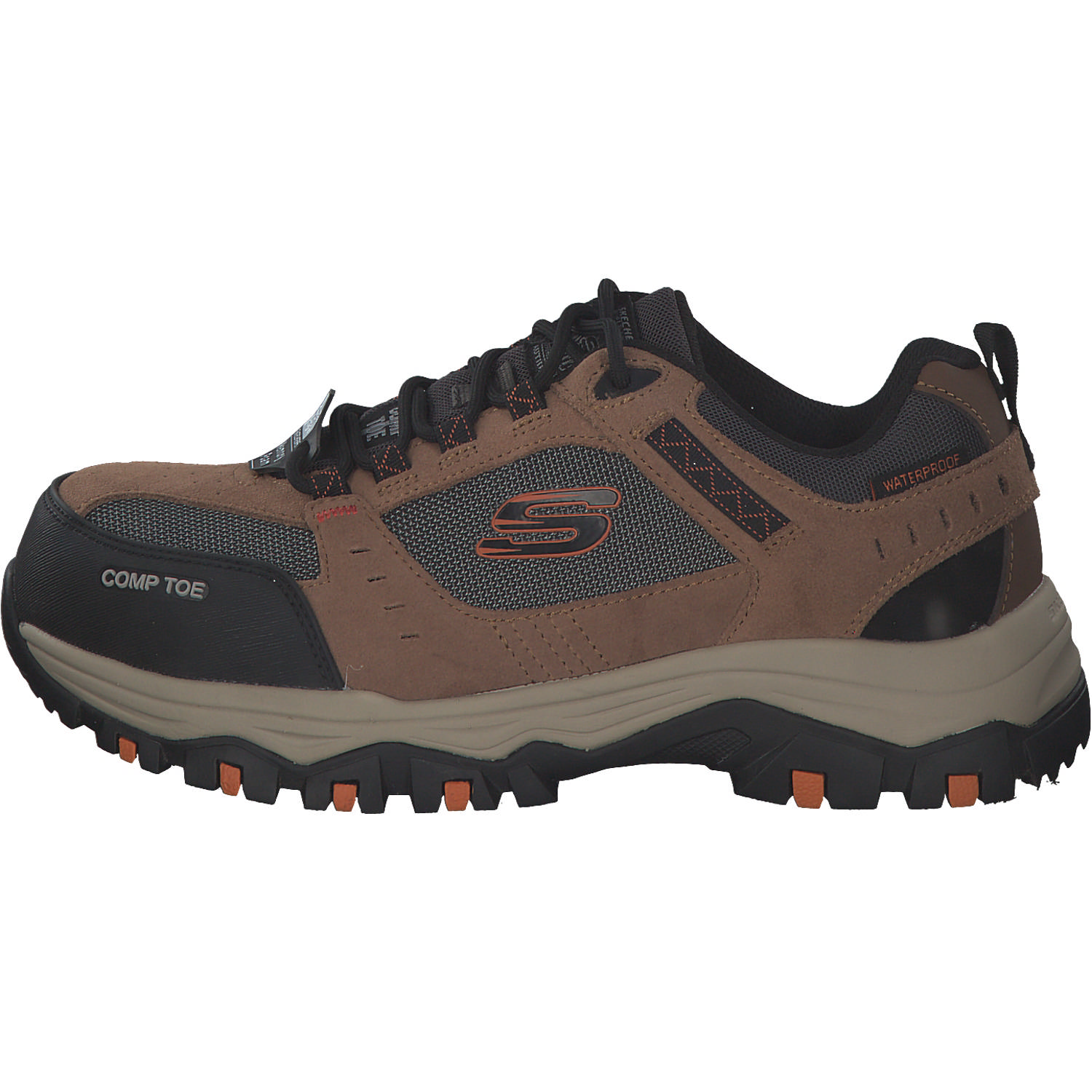 Skechers 77183EC , Trekkingschuhe, Herren, Braun