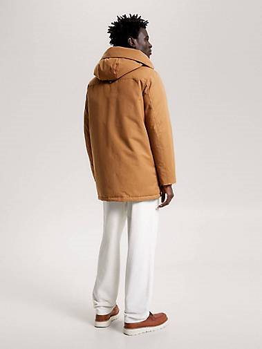 TOMMY HILFIGER Herren Daunenjacke mit Kapuze ROCKIE NON FUR DOWN PARKA