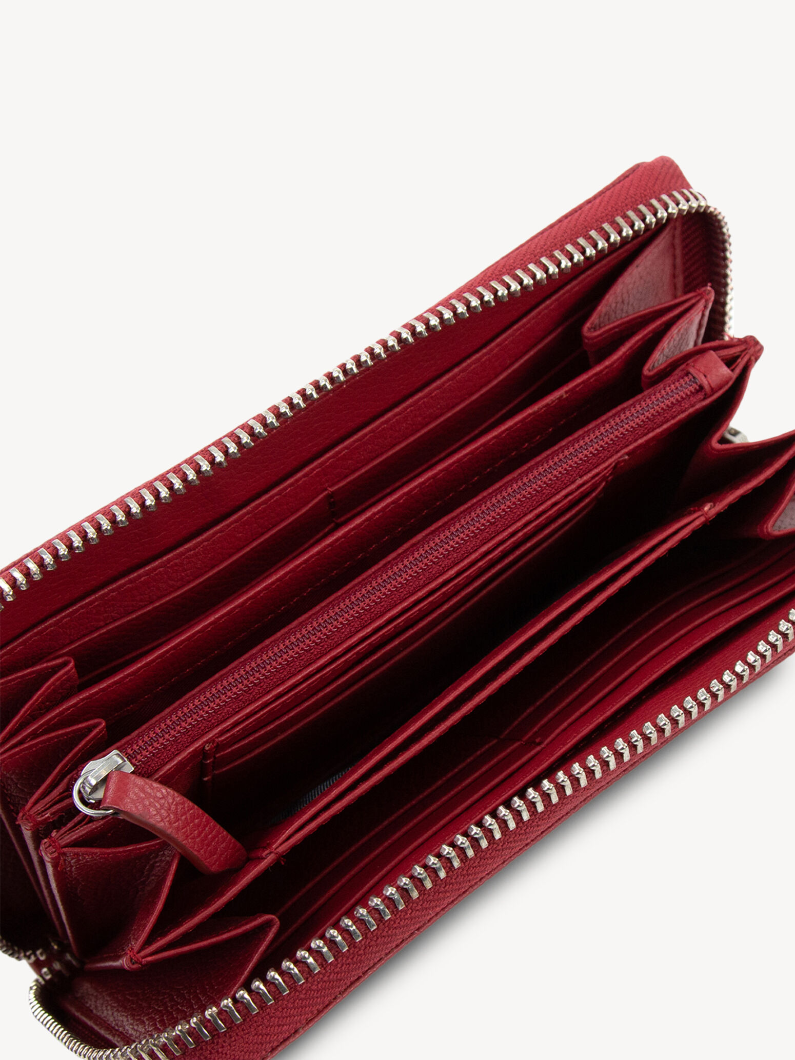 Portefeuilles en cuir - rouge