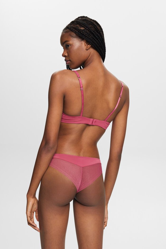 Recycelt: Hipster-Slip mit Spitze
