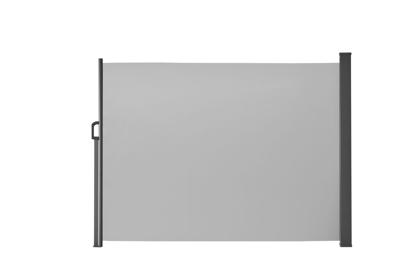 Gartenfreude Seitenmarkise 160 x 300 cm, hellgrau