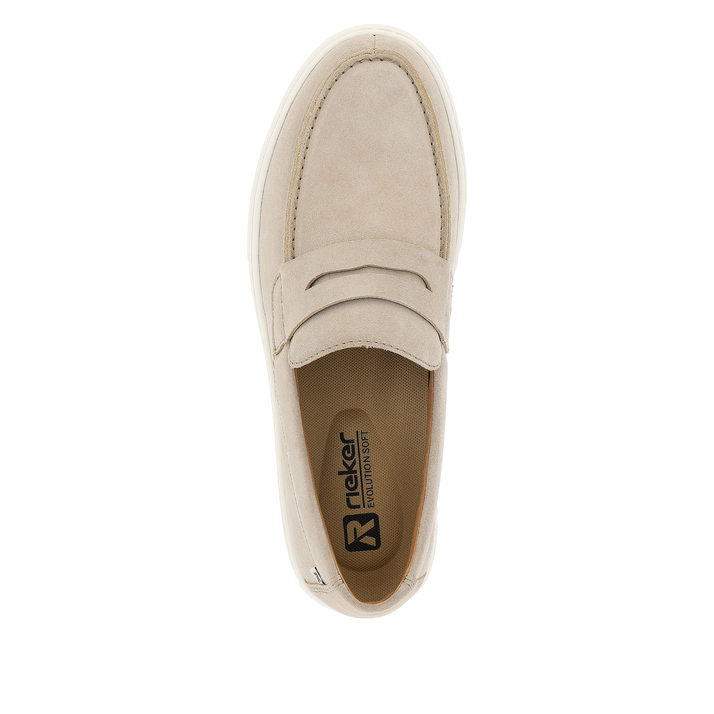 Rieker Herren Slipper light beige