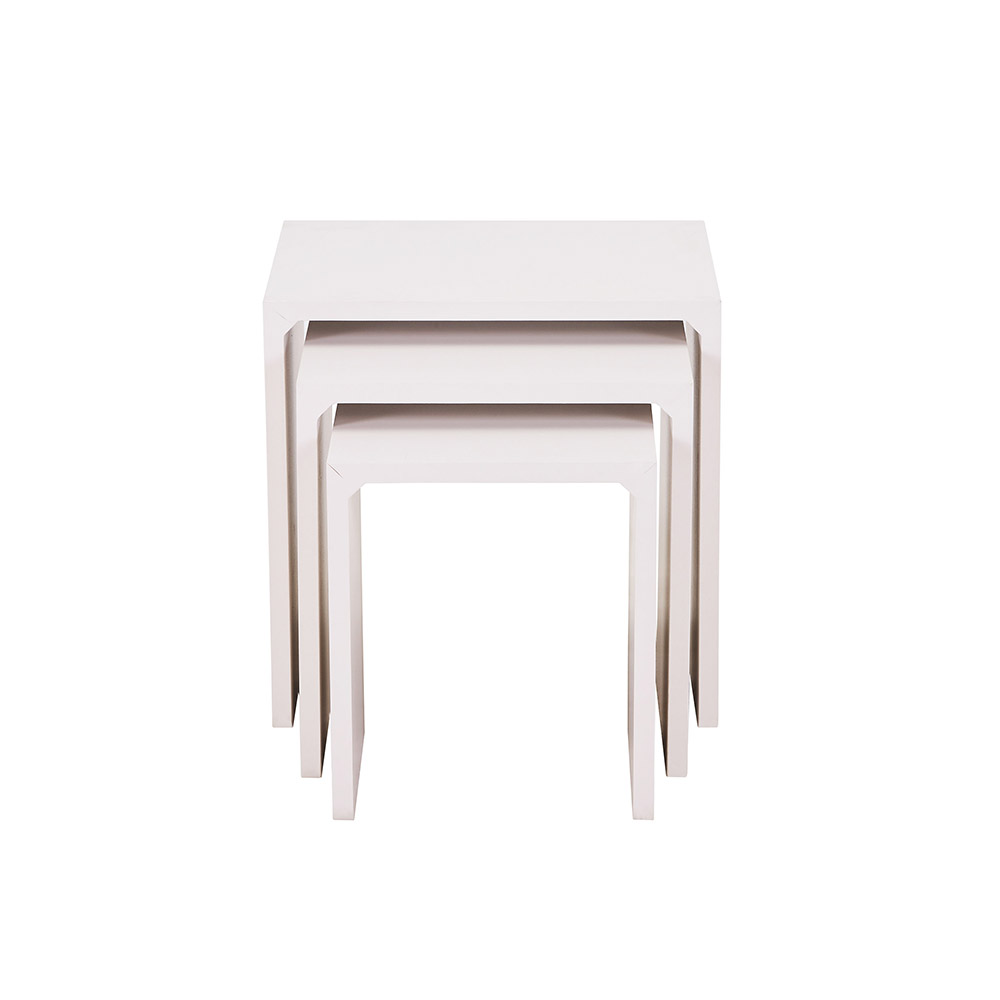 Home Deluxe HOME DELUXE Beistelltisch 3er Set IRIMA – Sand Beige