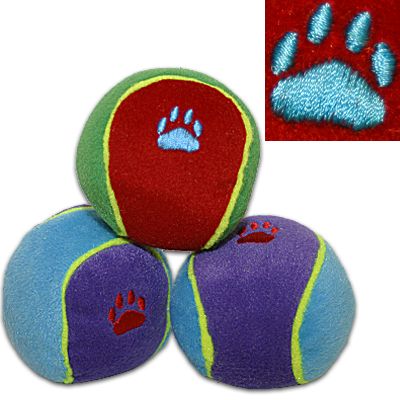 Trixie Hundespielzeug Bunte Spielbälle