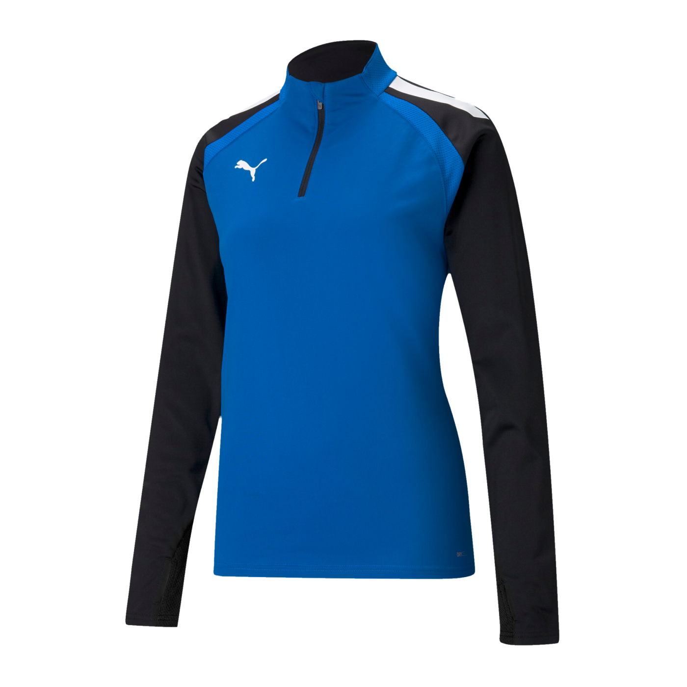 PUMA teamLIGA HalfZip Sweatshirt Damen Blau Schwarz F02