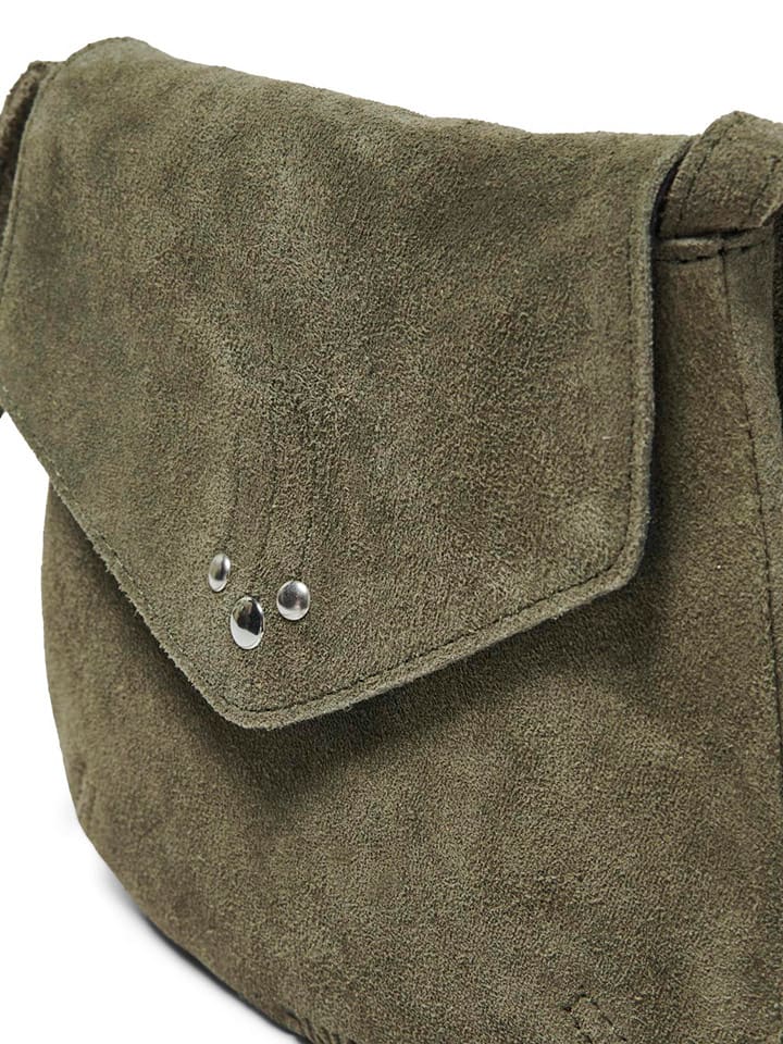 ONLY Leder-Umhängetasche in Khaki - (B)18 x (H)16 cm günstig kaufen onesize