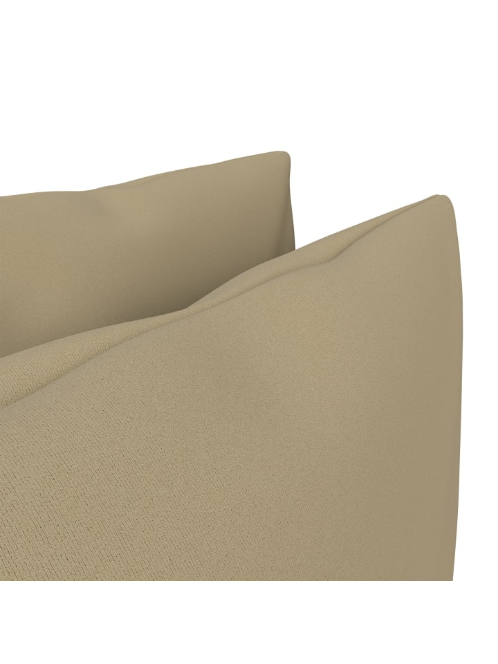 GMD Living 2er Set Jersey Kissenhüllen JESBERG in Farbe Sand günstig kaufen