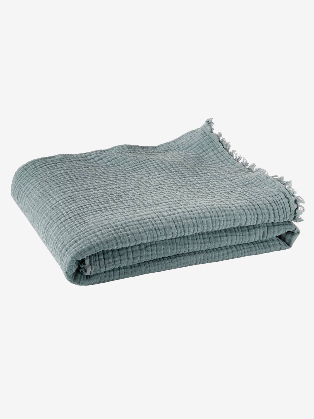 Vertbaudet Bio-Kollektion: Kinder Decke, Musselin - rosa