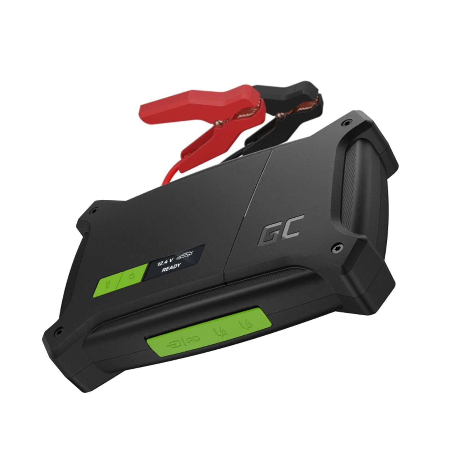 Green Cell CJSGC01 PowerBoost Starthilfe Powerbank Ladegerät 16000mAh, 2000A Autobatterie-Ladegerät