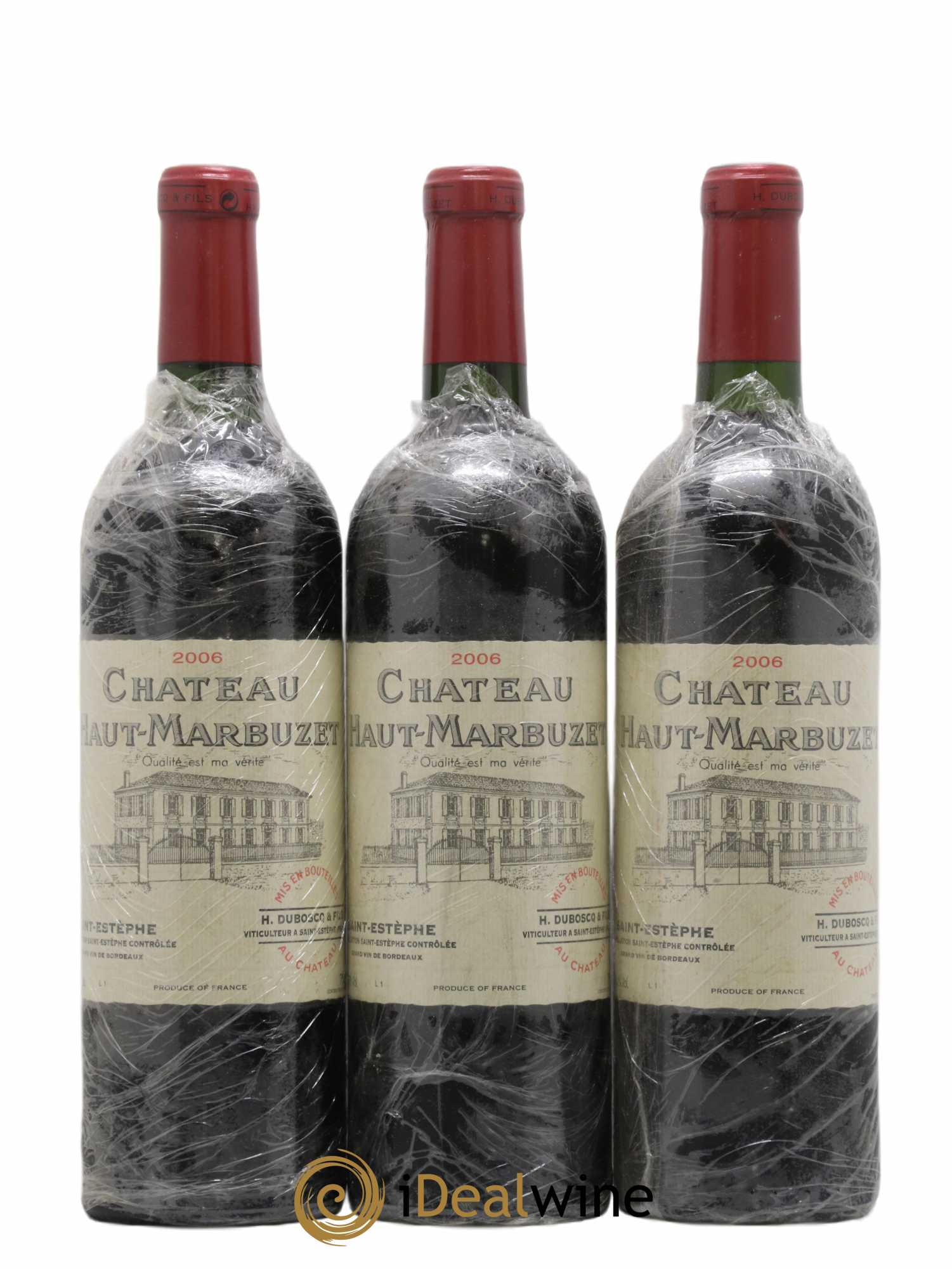 Château Haut Marbuzet  2006 - Lot de 12 Bouteilles