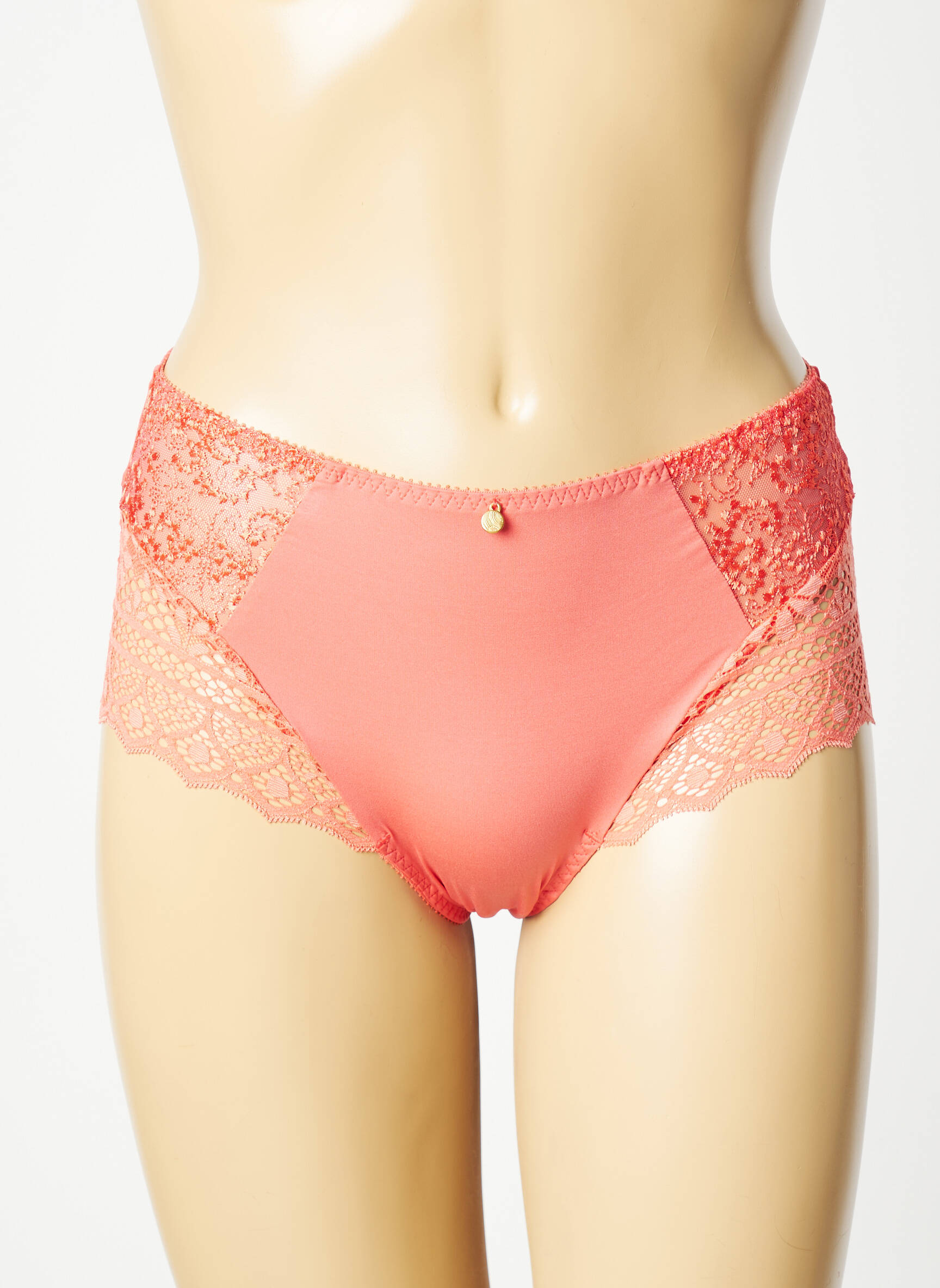 Empreinte Shorties Femme couleur orange