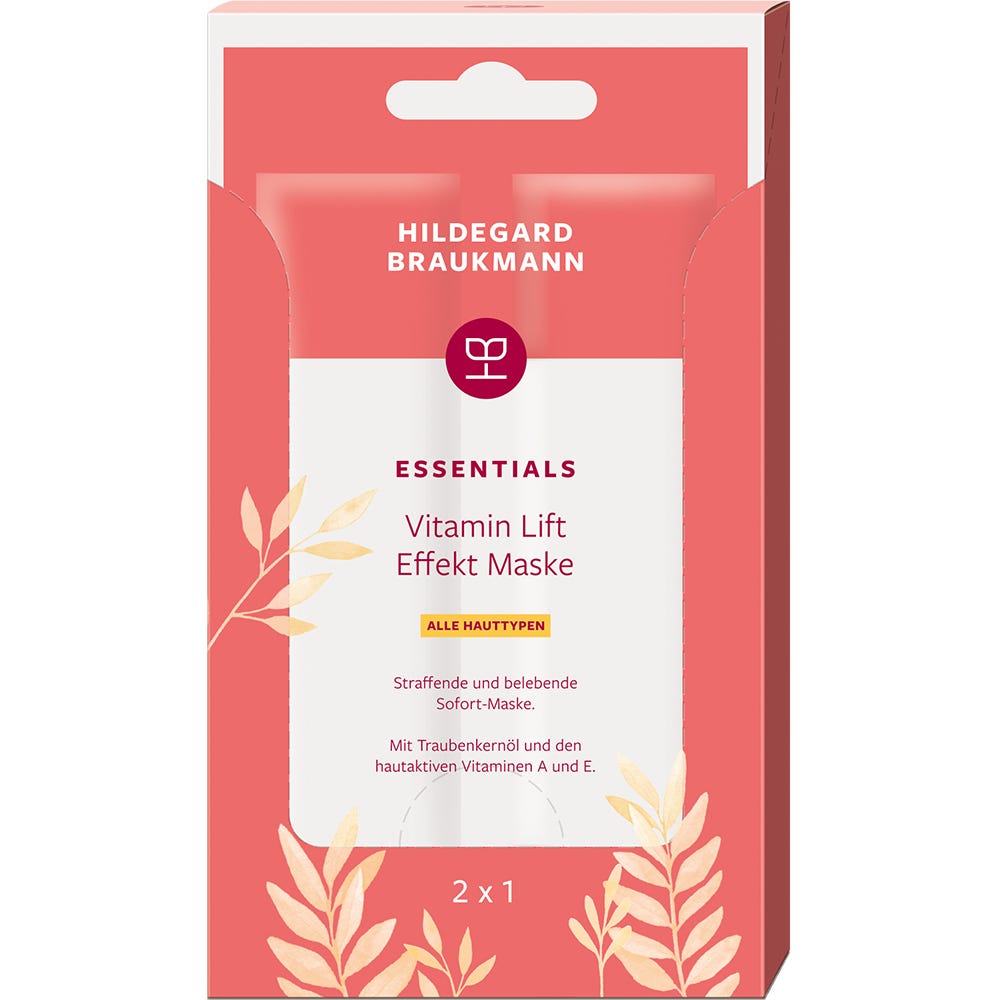 Hildegard Braukmann Essentials Vitamin Lift Effekt Maske 2x7 ml