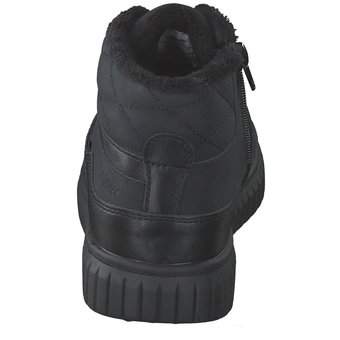 s.Oliver Zebra Schnür Boots in schwarz