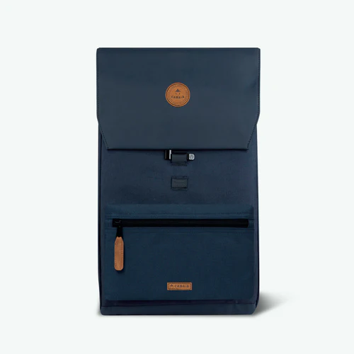 City Tirana navy blue backpack