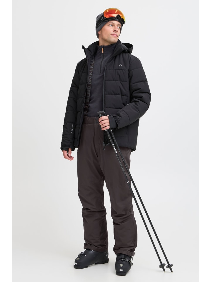 North Bend Skihose NBGilles M 173207MMM W-PRO 15.000 mit wasserdichter Beschichtung Skihose mit Träger in Grau günstig kaufen