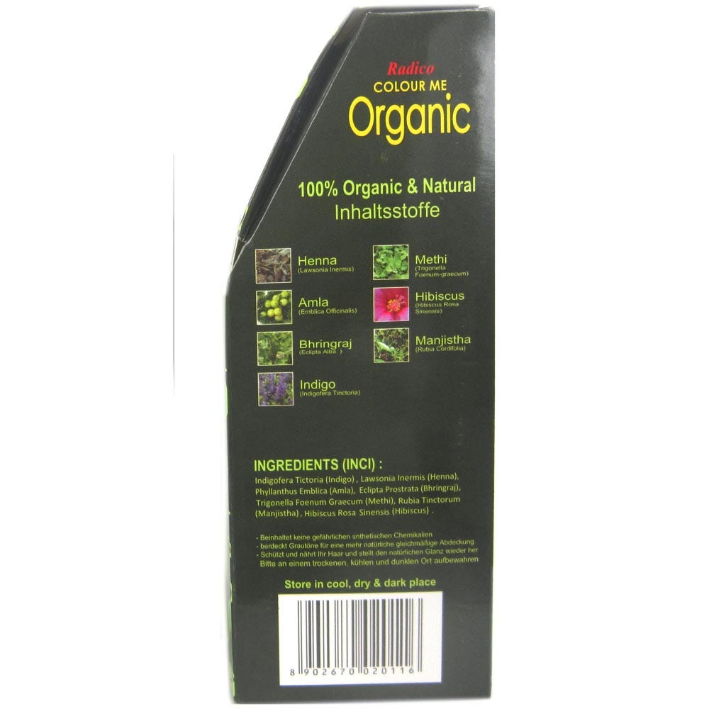Radico Colour Me Organic Hellbraun 100 g