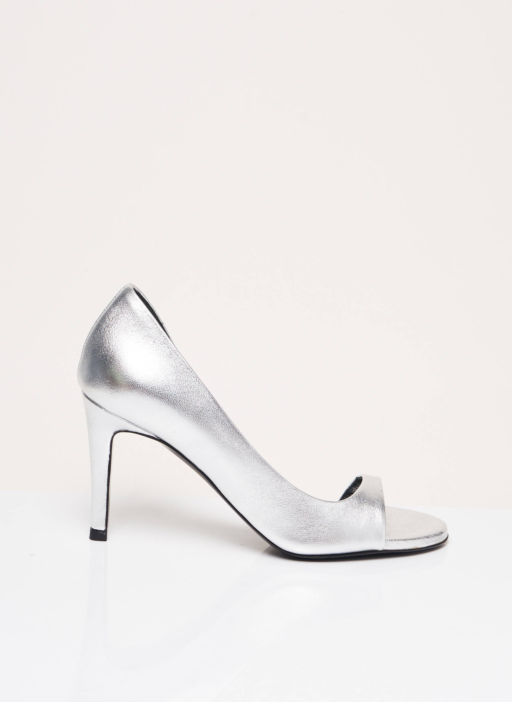 Maison Ernest Sandales Nu Pieds Femme couleur gris