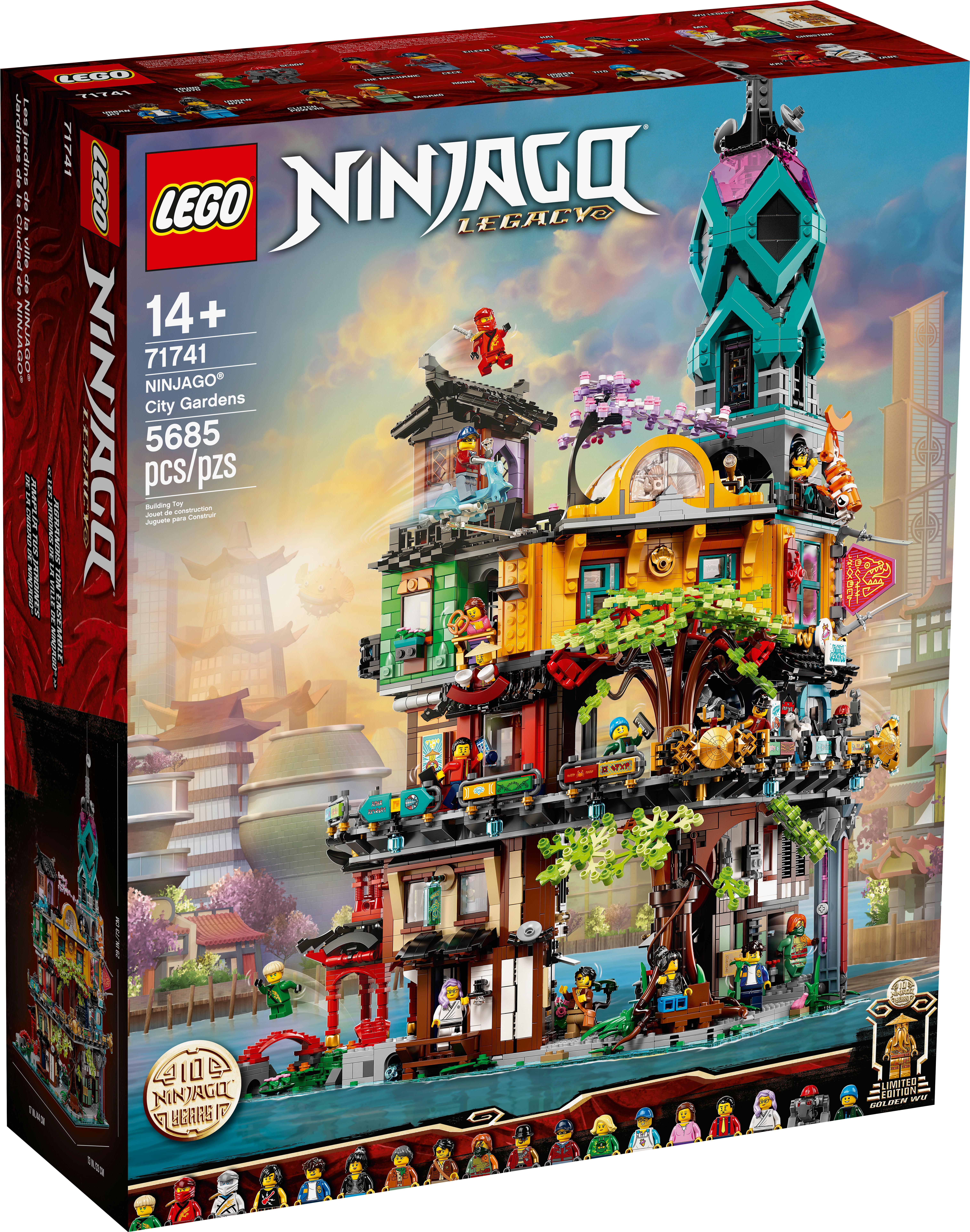 Les jardins de la ville de NINJAGO® 71741