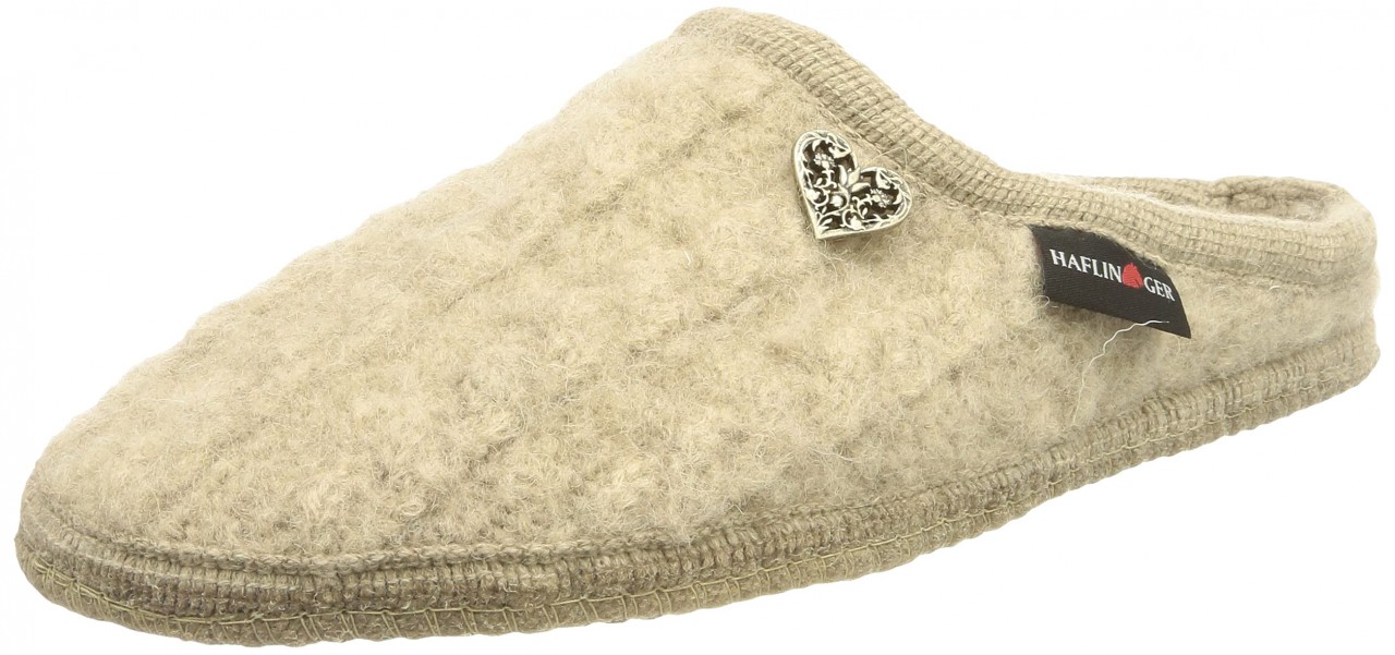 HAFLINGER Handtaschen beige Herzerl