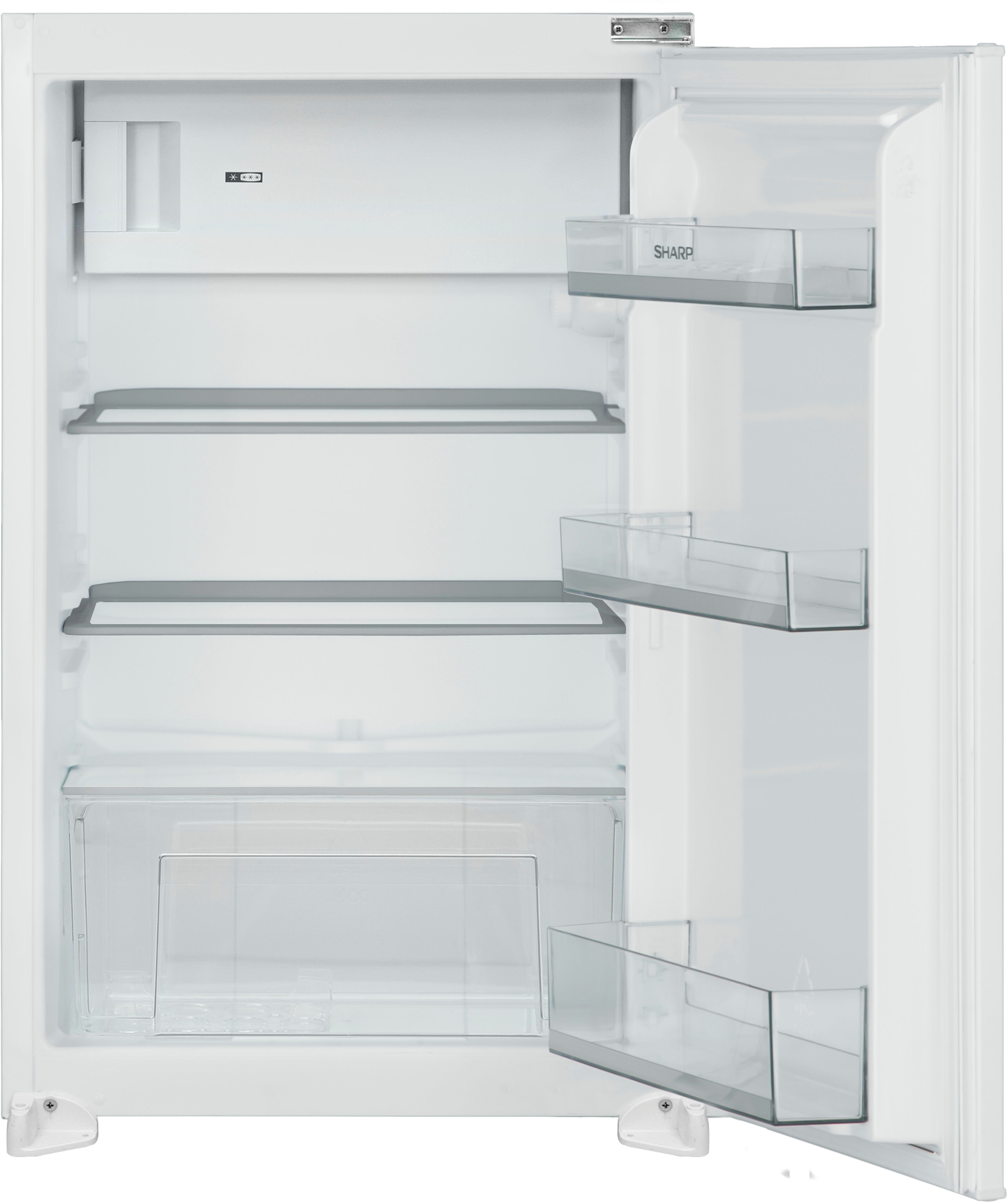 Sharp Einbaukühlschrank SJ-LE123M1X-EU, 87,5 cm hoch, 54 cm breit