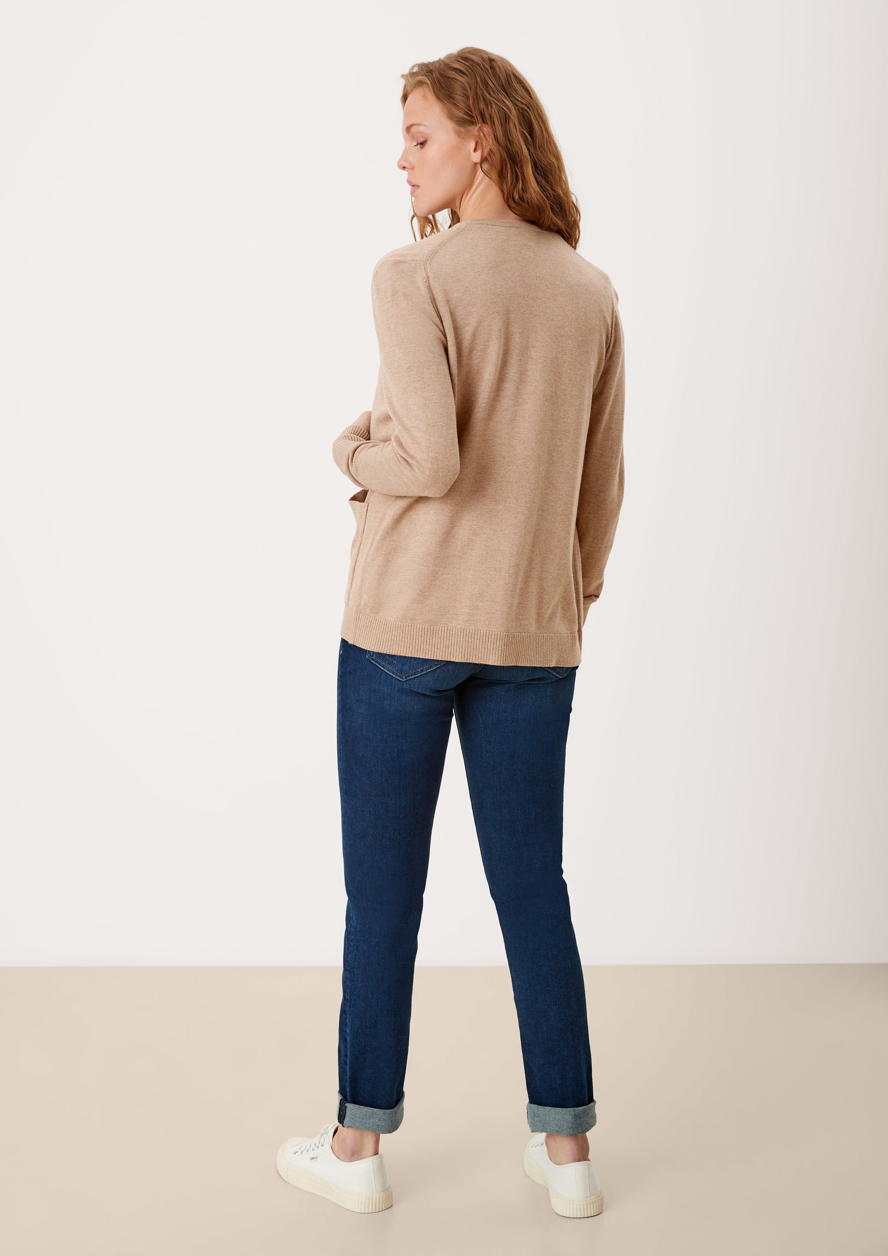 Strickjacke aus Viskosemix  2112223-83W0