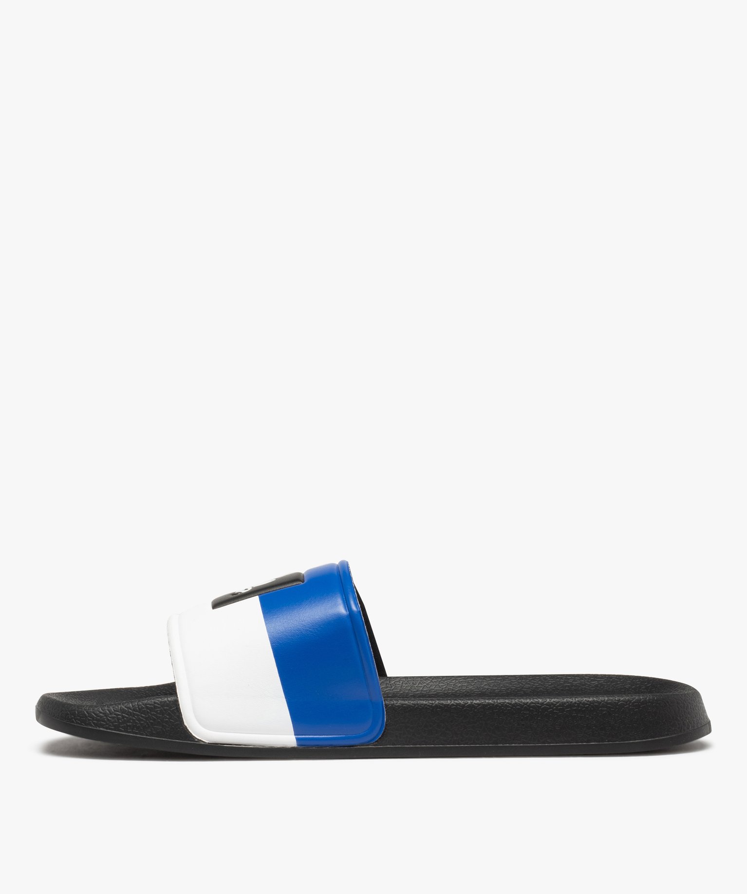 Mules de piscine homme à bandeau imprimé – Play Station bleu | GEMO
