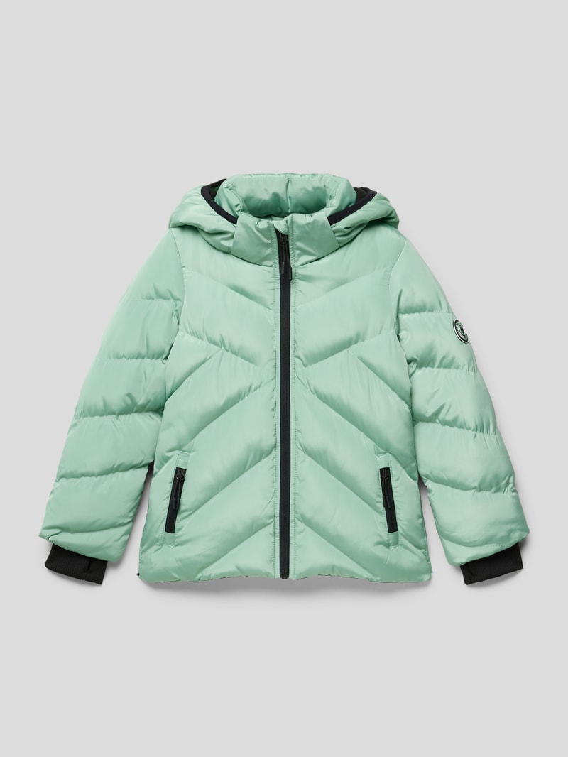 Steppjacke mit Label-Patch Modell 'Meagon' in mint