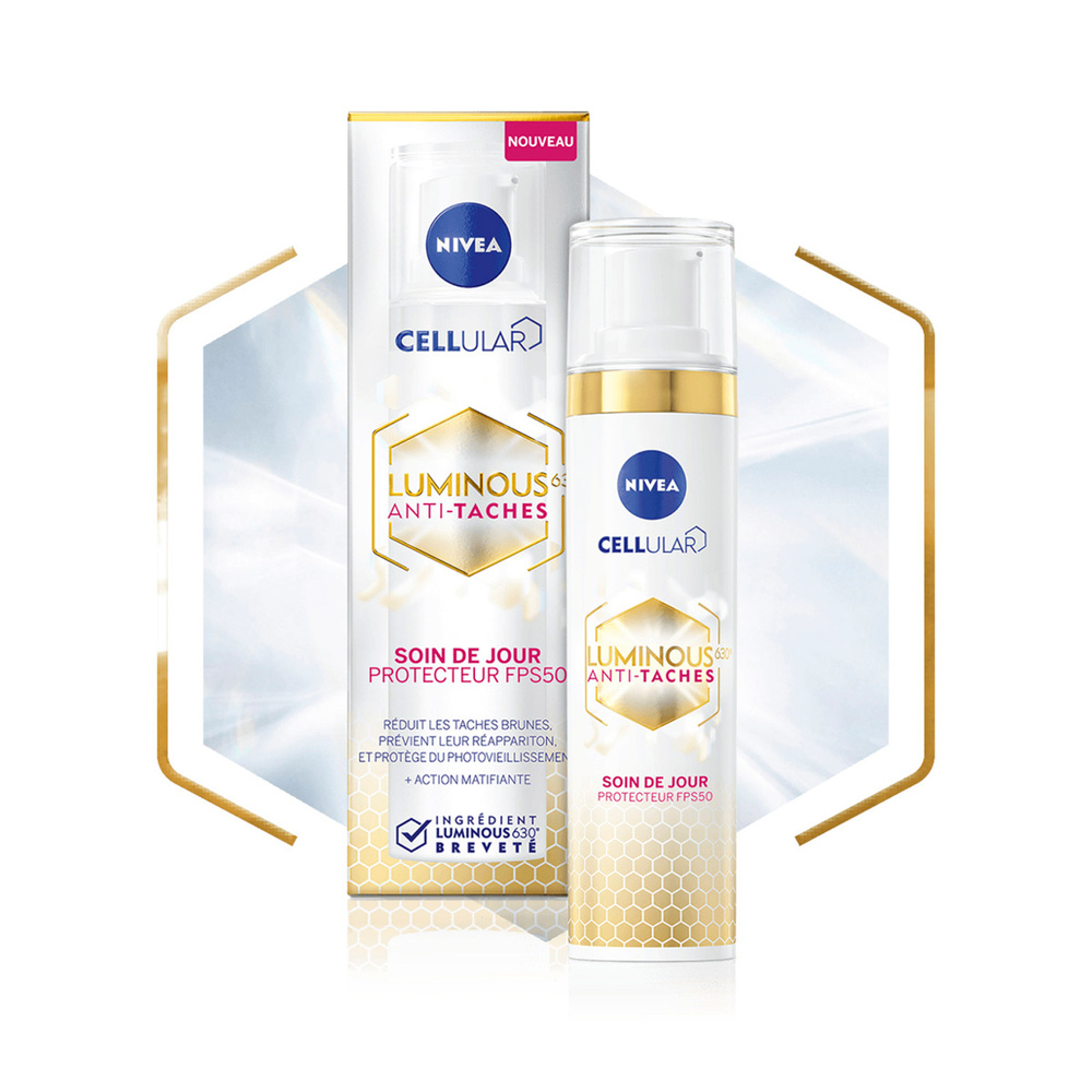 nivea CELLULAR LUMINOUS 630 - Soin de Jour Protecteur Anti-tâches FPS50 Soin visage anti-tâches brunes