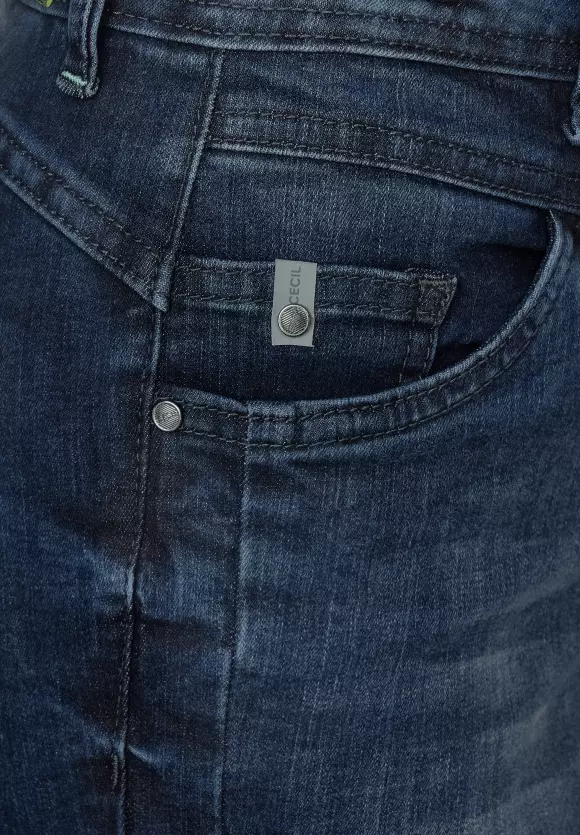 CECIL Mittelblaue Denim