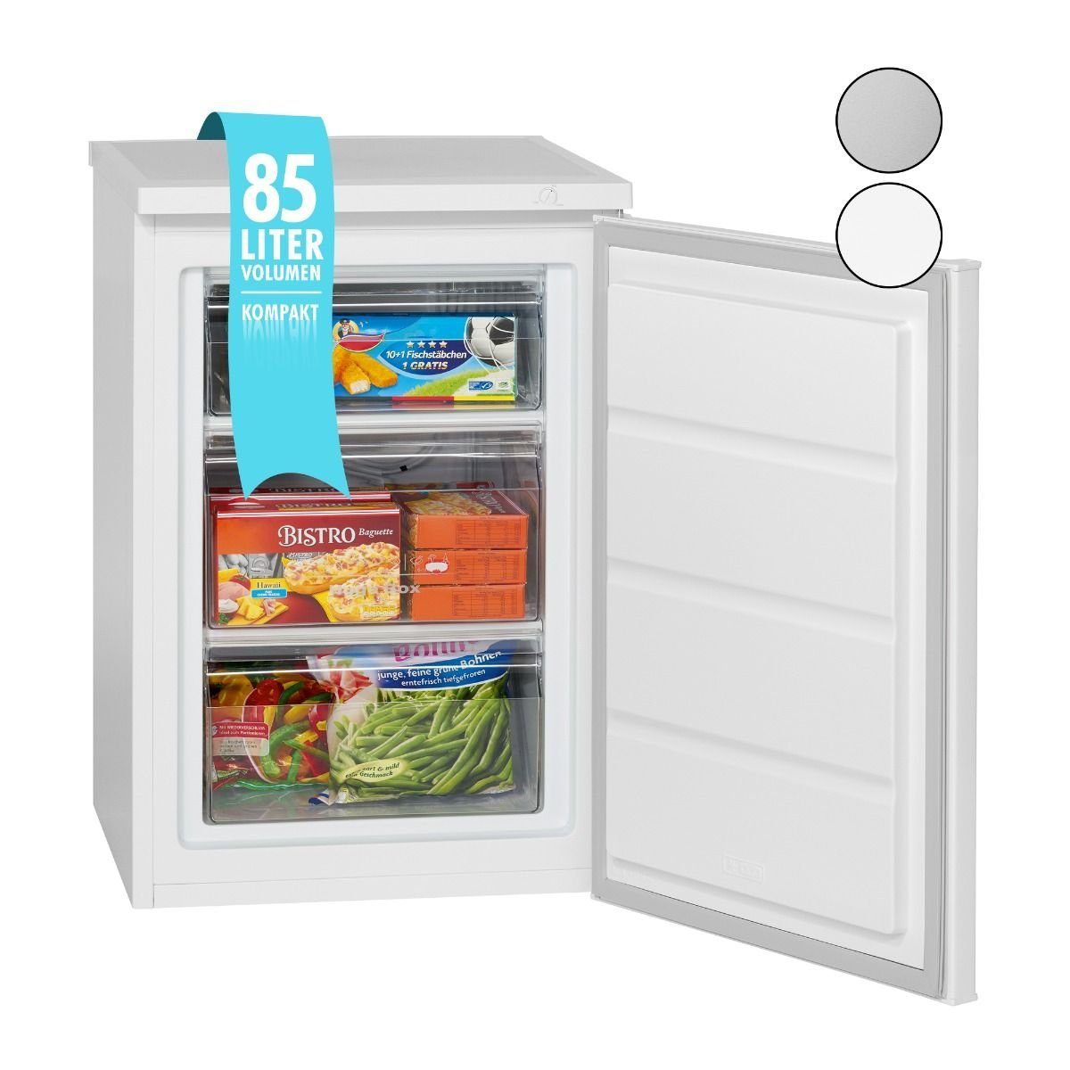 BOMANN Gefrierschrank GS 2186.1, 84.5 cm hoch, 56.0 cm breit