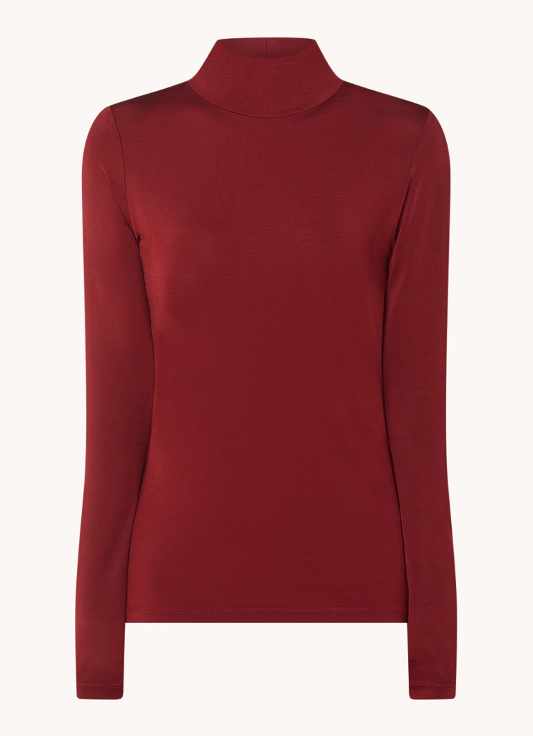 Expresso Jersey turtleneck top