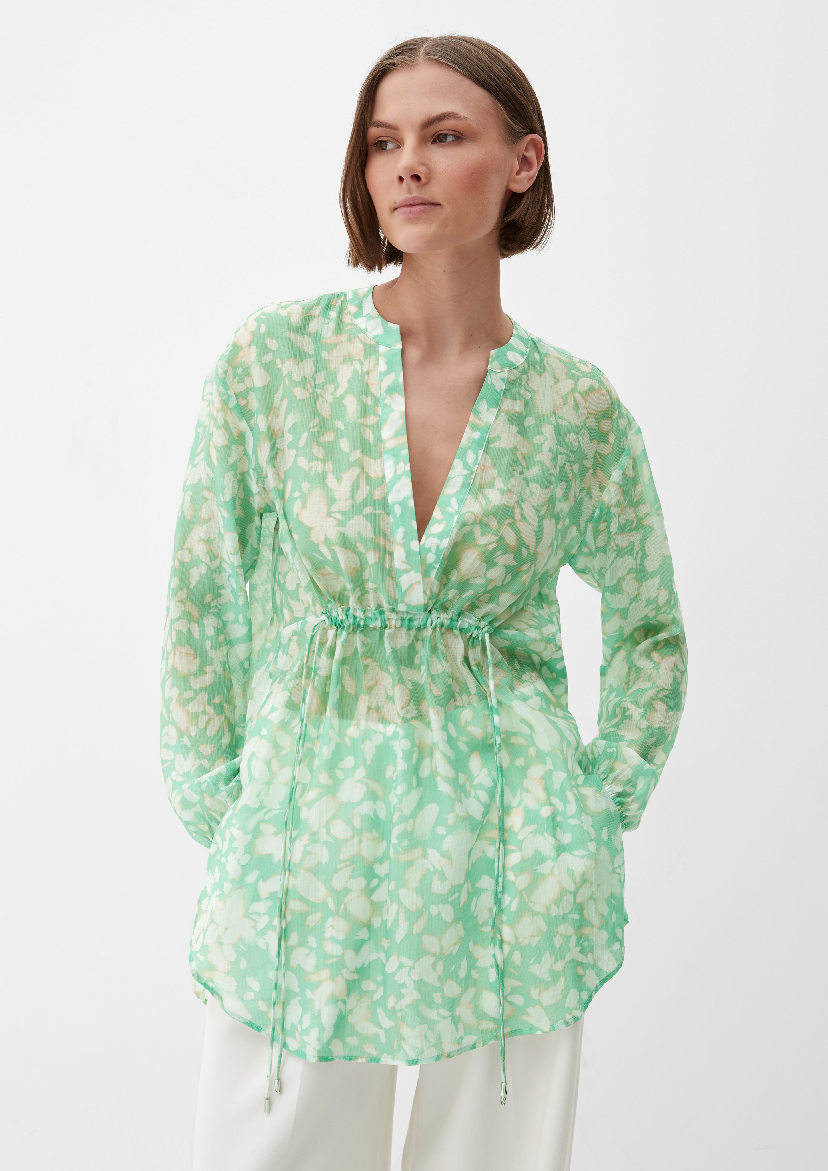 Bluse mit Tunika-Ausschnitt  2130467-73A0