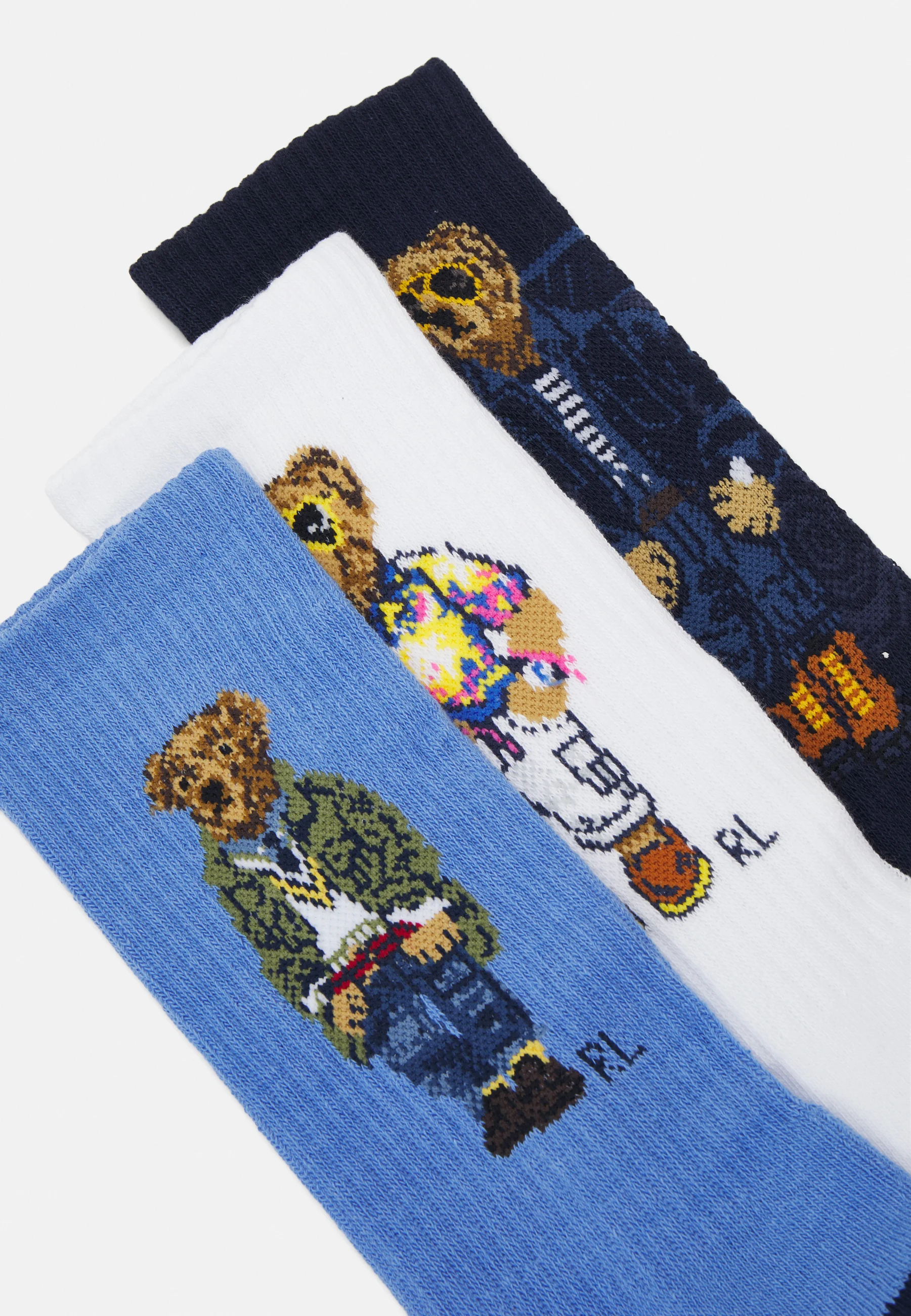 Calcetines unisex Polo Ralph Lauren GIFT BOXES (paquete de 3)