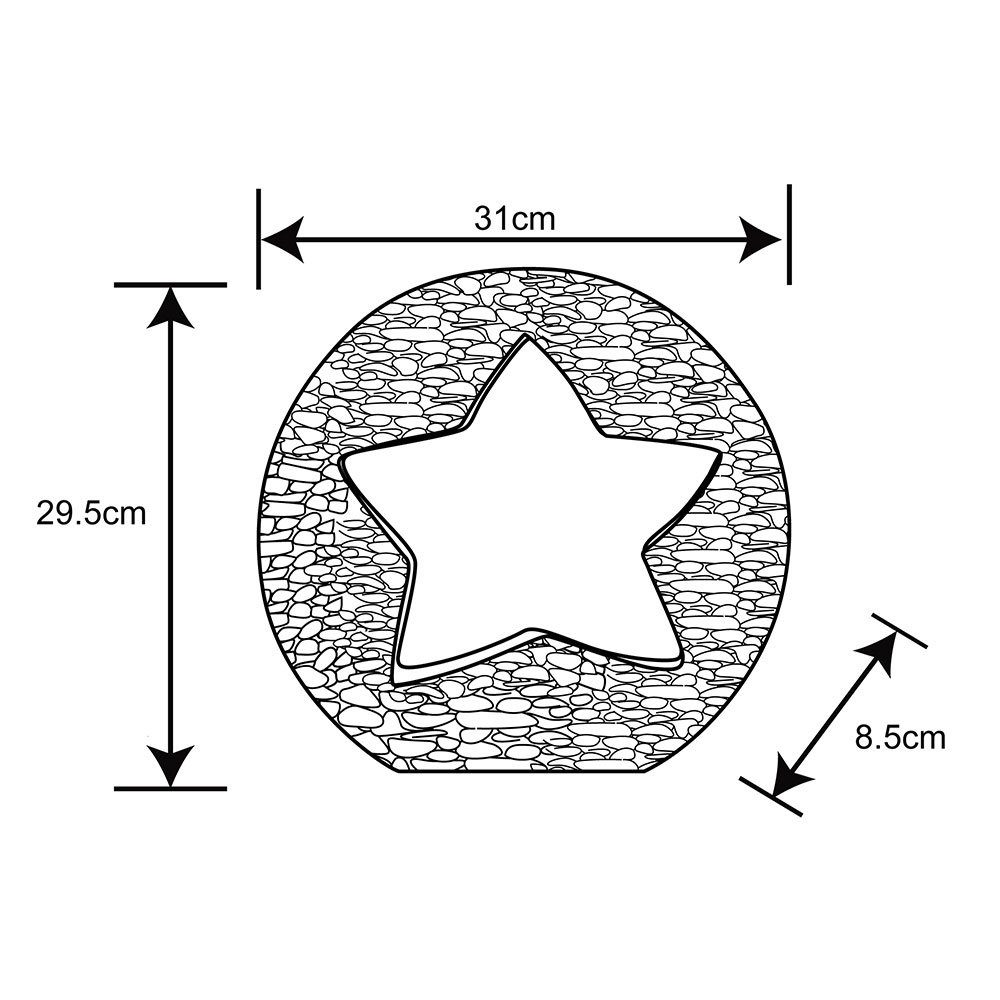 etc-shop Gartenleuchte, LED-Leuchtmittel fest verbaut, Warmweiß, Solarleuchte Gartendeko für Außen Tischdeko Solarleuchte goldfarben