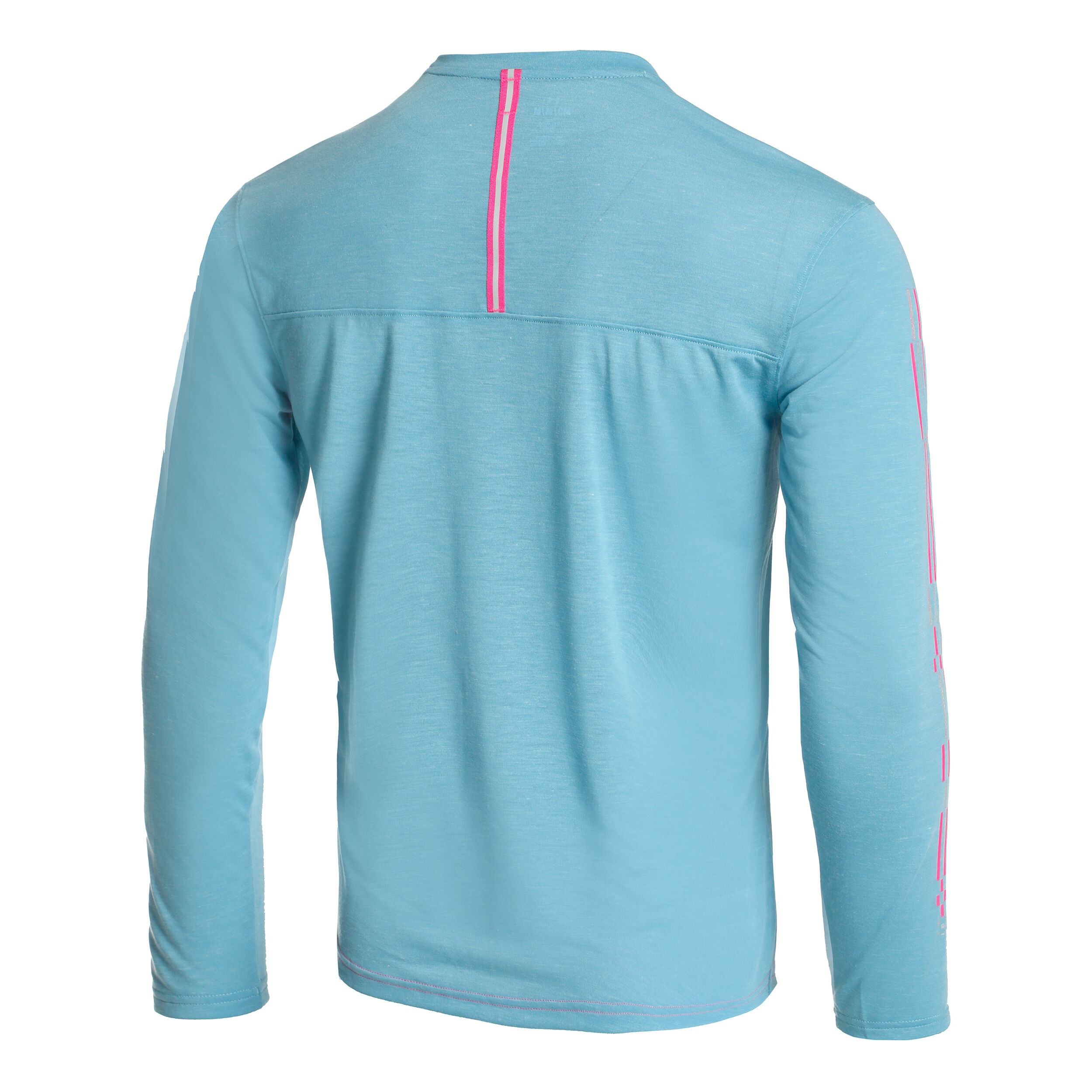 Run Anywhere Breeze Longsleeve Herren - Blau, Pink