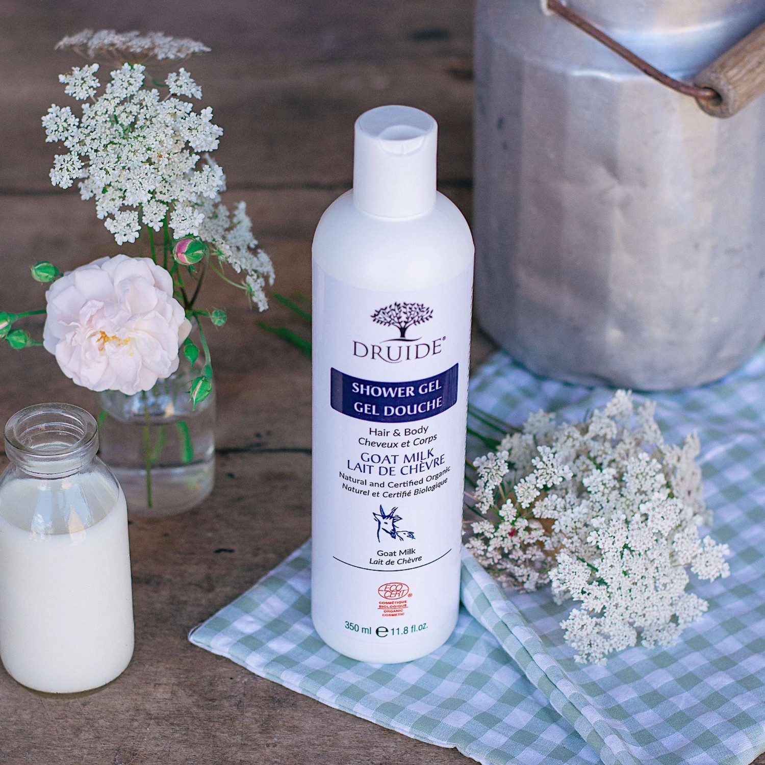 Żel pod prysznic Druide Goat Milk