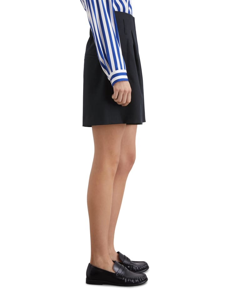 Marc O'Polo Shorts tailored in deep night blue günstig kaufen